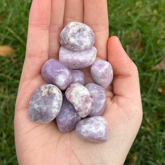 Lepidolite Tumbled Stones - Picture 1 of 5